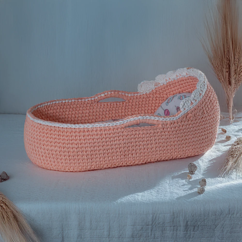 Handcrafted Baby Moses Basket